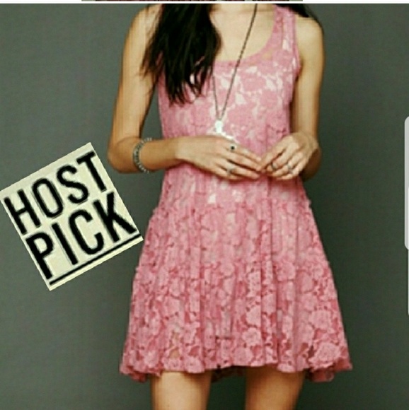 Free People Dresses & Skirts - Free People One Emily Lace Slip Dress Size XS